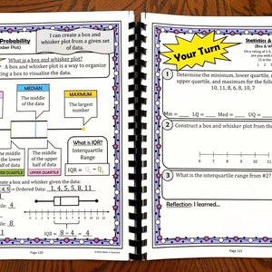 6th Grade Math Workbook - Etsy