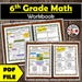 7th Grade Math Binder (physical Product) - Etsy