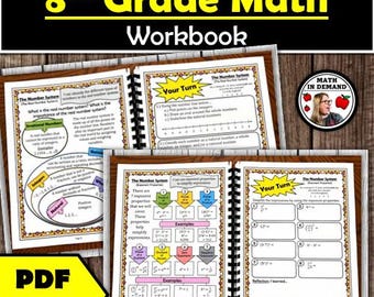 Mathearbeitsbuch der achten Klasse Digitale Datei (PDF)