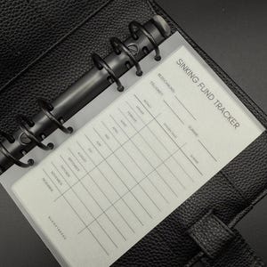 Sinking Fund Tracker