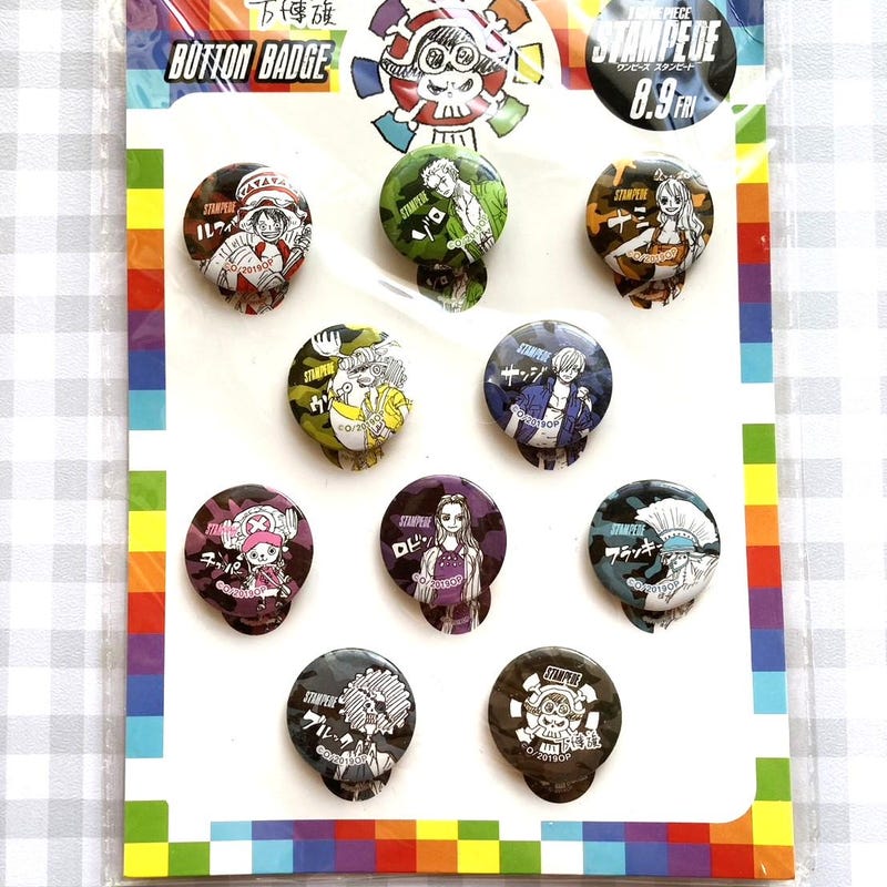 ONEPIECE STAMPEDE ワンピース スタンピード BIGバッジ ONEPIECE STAMPEDE ワンピース スタンピード BIGバッジ