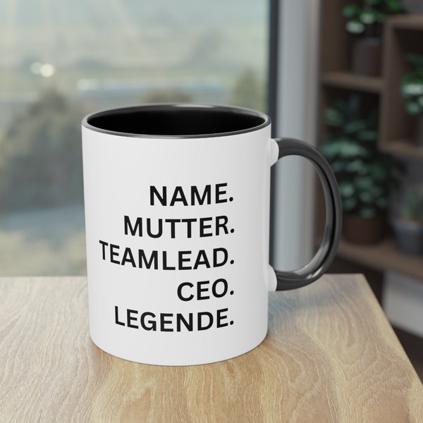 Mutter Tasse , Personaliesierbar,personalisieren,einzigartig,Legende,Teamlead,Muttertag,Muttertagsgeschenk,Geschenk,Geschenke, Mamatag,Mama