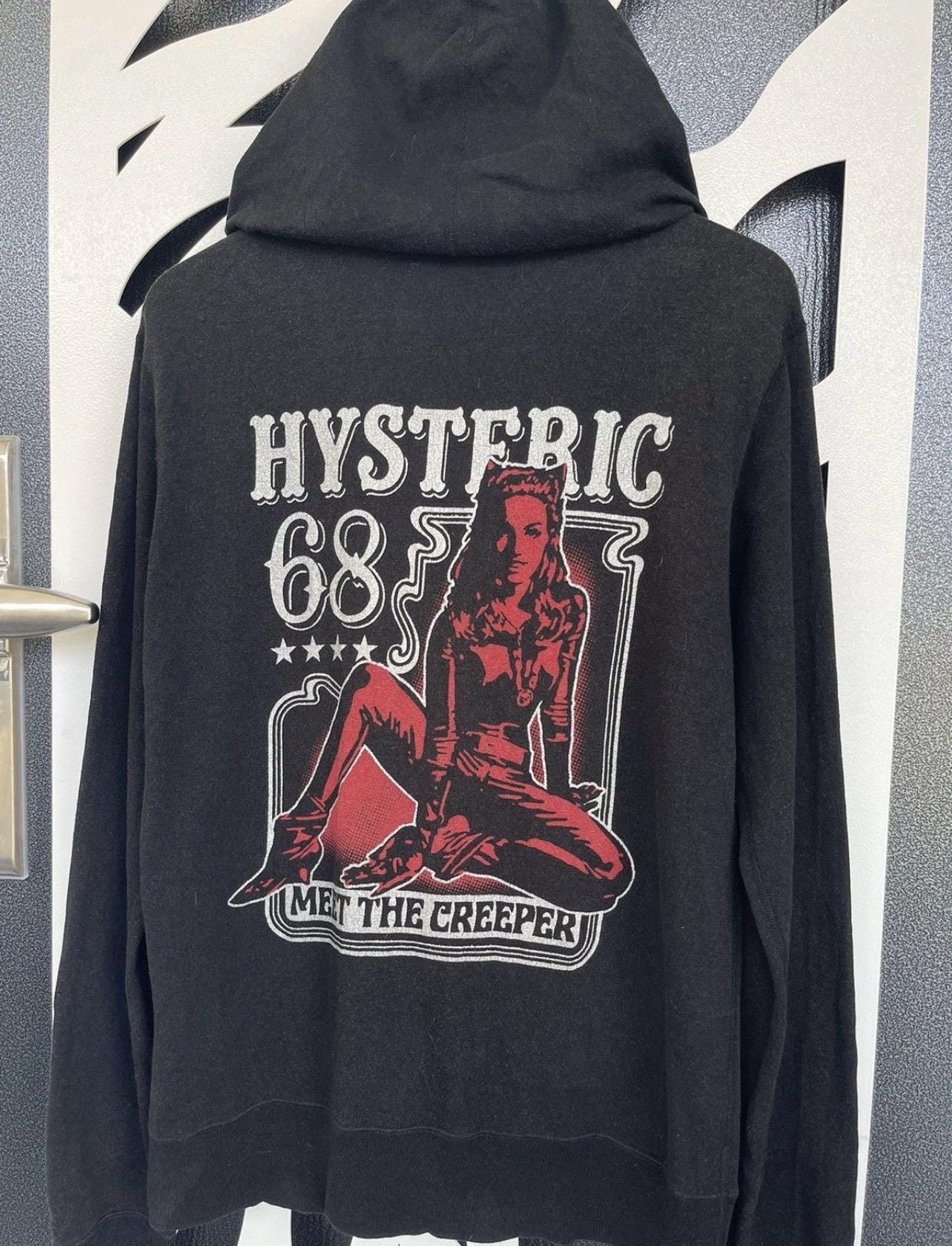 Hysteric Glamour Devil Night Hoodie - Etsy