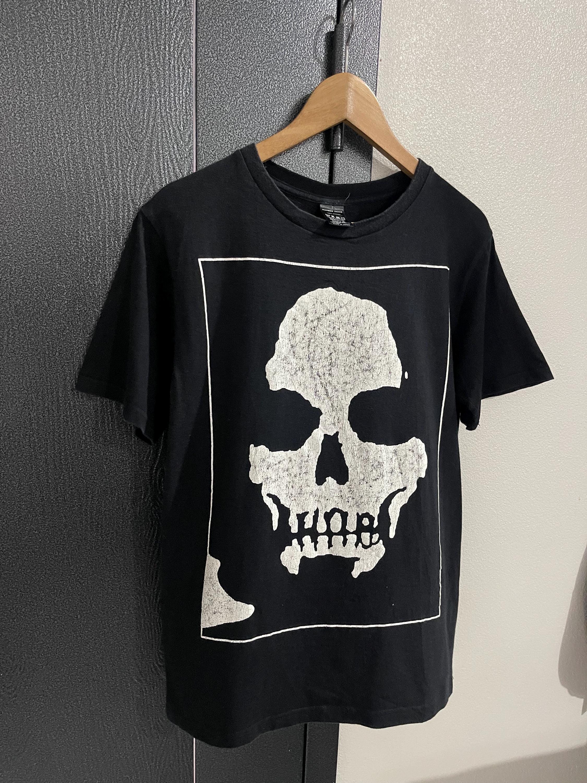 S/S 06 Number Nine Charles Manson Skull Tshirt - Etsy