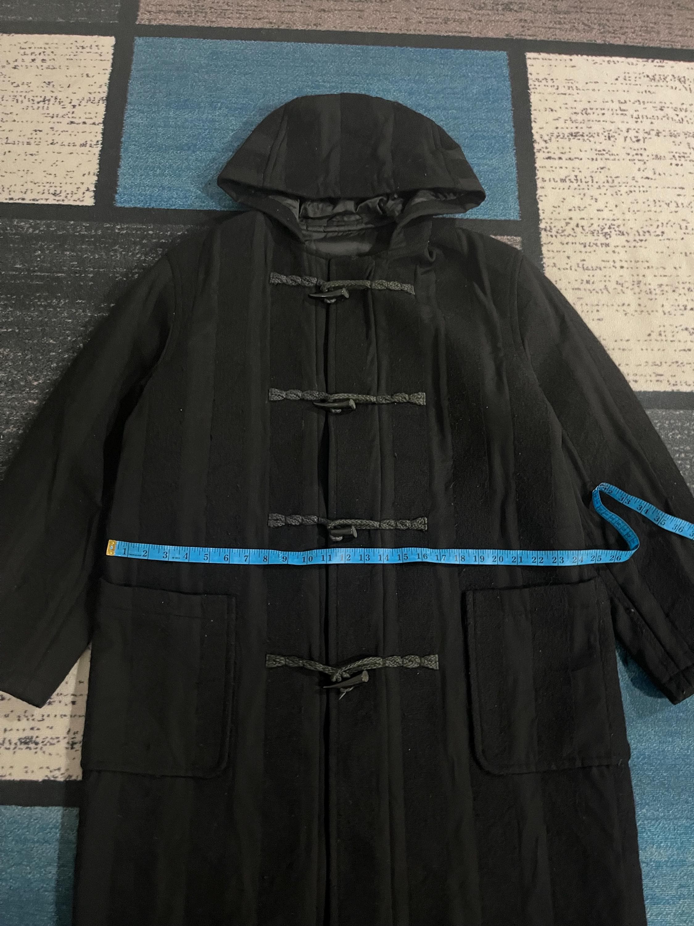 Yohji Yamamoto DURBAN A.A.R レザー 牛革ブラック美品 Vintage A.A.R Yohji Yamamoto Durban Hoodie Duffle Jacket - Etsy