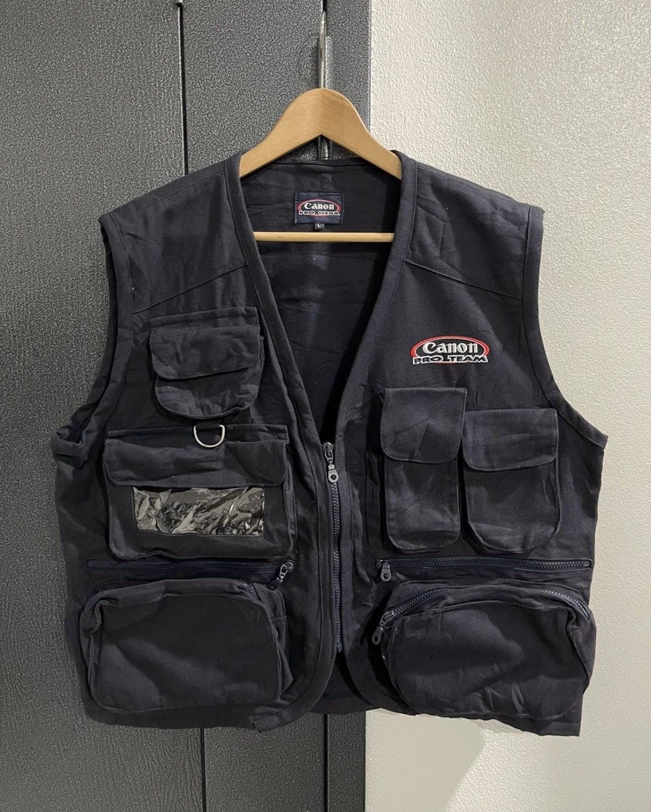 Vintage Canon Proteam Photographer Vest - Etsy