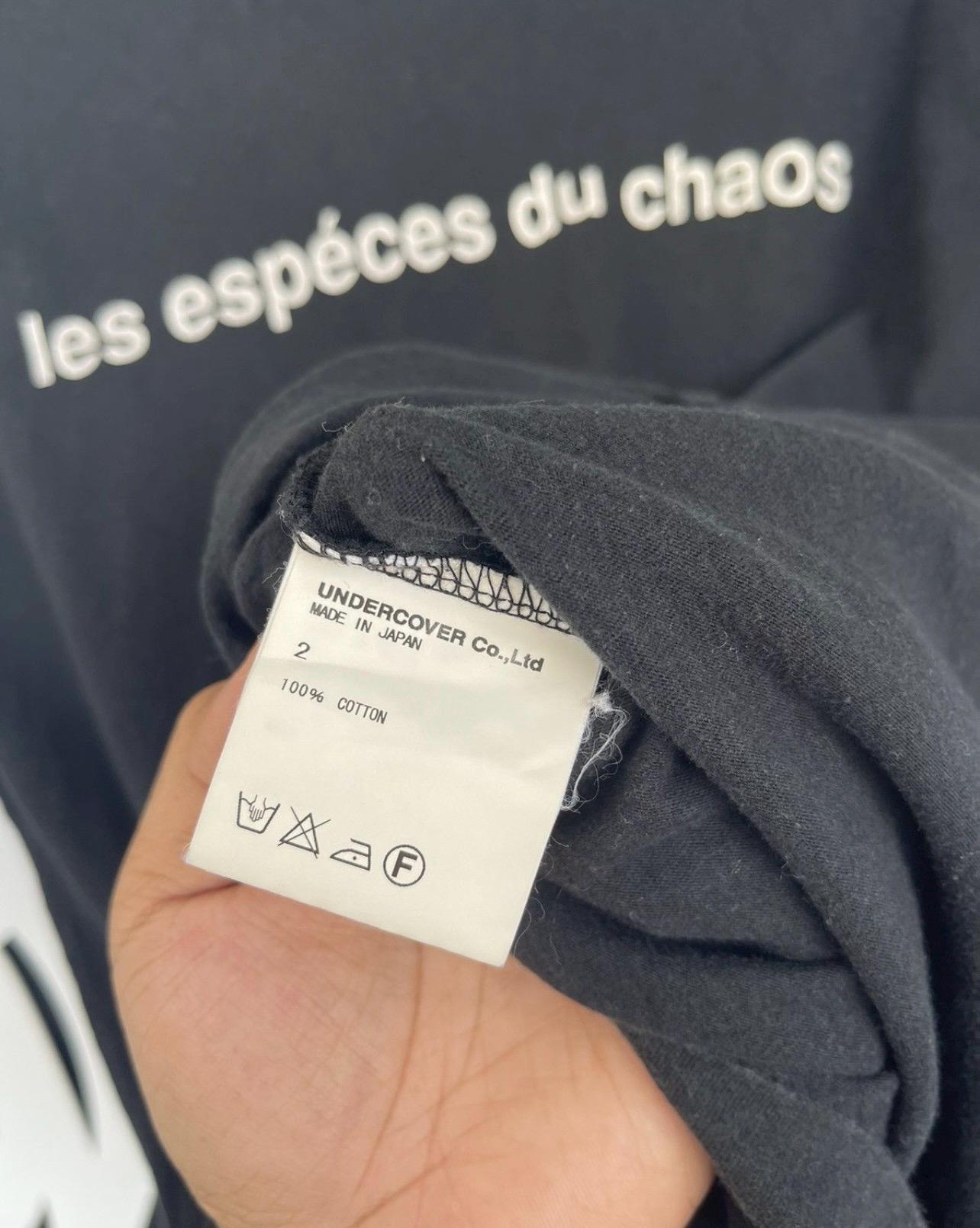 Undercover Records Les Especes Du Chaous Black Tee - Etsy