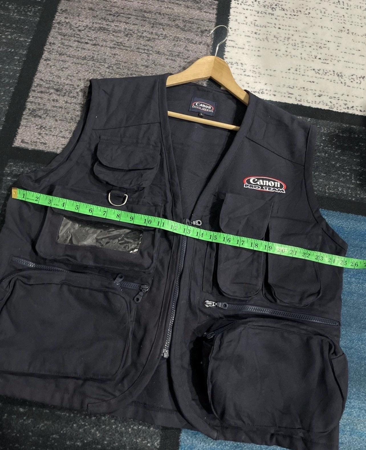 Vintage Canon Proteam Photographer Vest - Etsy