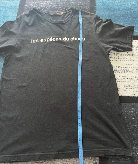 Undercover Records Les Especes Du Chaous Black Tee - Etsy UK