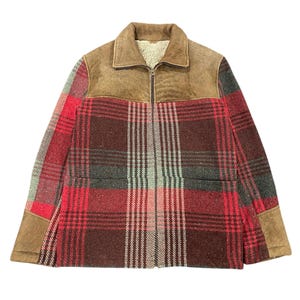 Vintage Beams Y.Akamine Plaid Wool Jacket