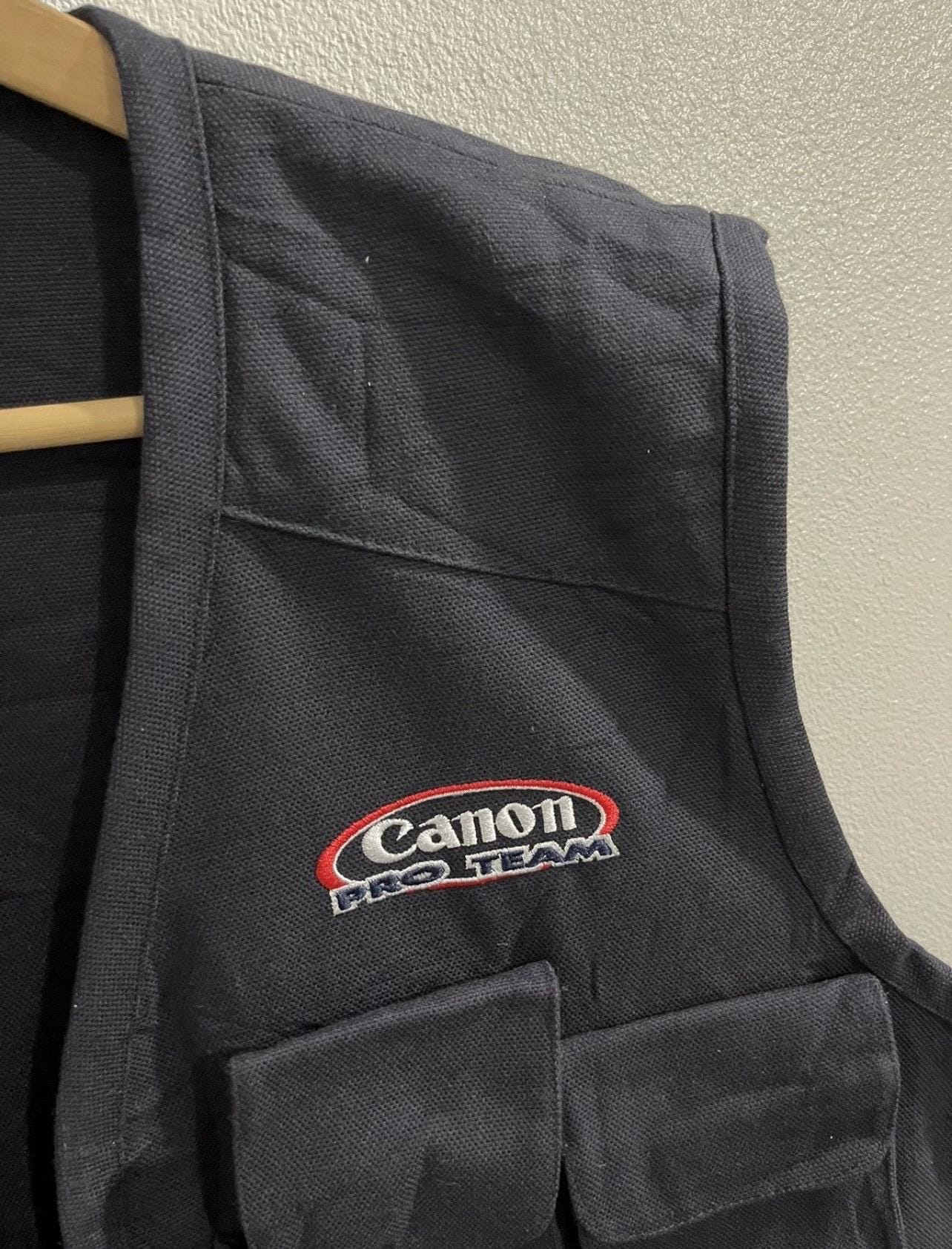 Vintage Canon Proteam Photographer Vest - Etsy