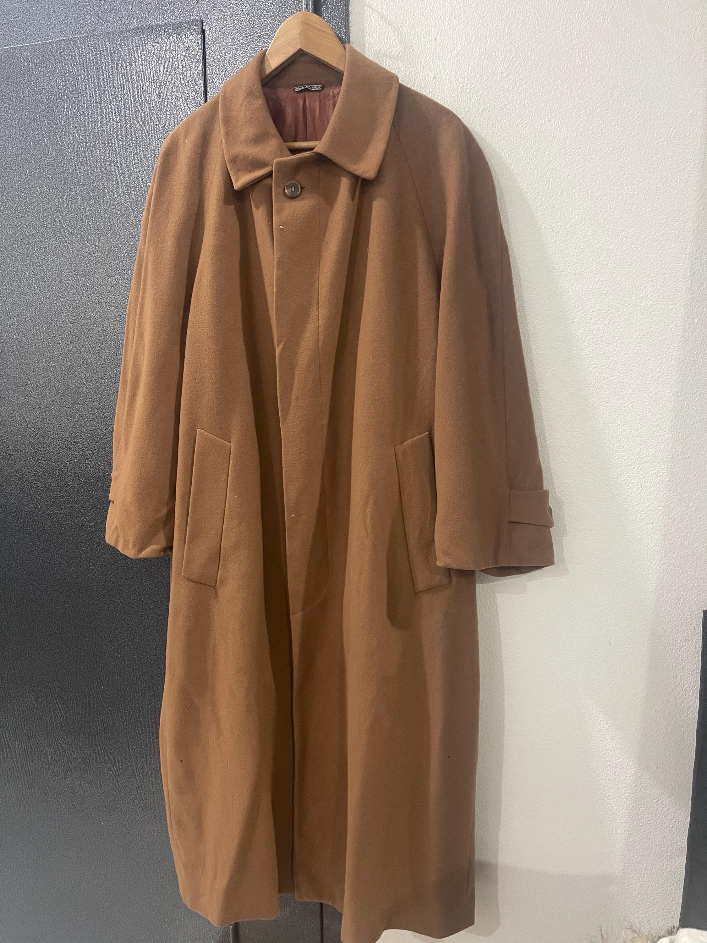 ジャケット・アウター FENDI wool long coat Vintage Fendi Wool Long Coat - Etsy