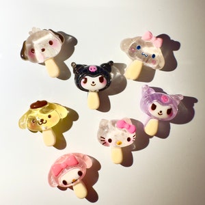 Mini cartoon popsicle Magnet Set| Home deco|kitchen deco|FunctionalCuteness|fridge magnet