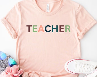 Teacher Shirt, Teacher Appreciation Gift, Back To School, New Teacher Gift, Funny Teacher Shirt, Teacher Gift, Teacher Summer Shirt