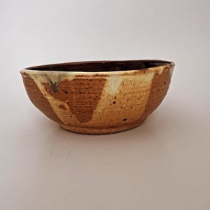 Light Brown Studio Pottery Bowl