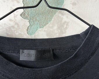 Cortigiani Black Long Sleeve Shirt Overshirt