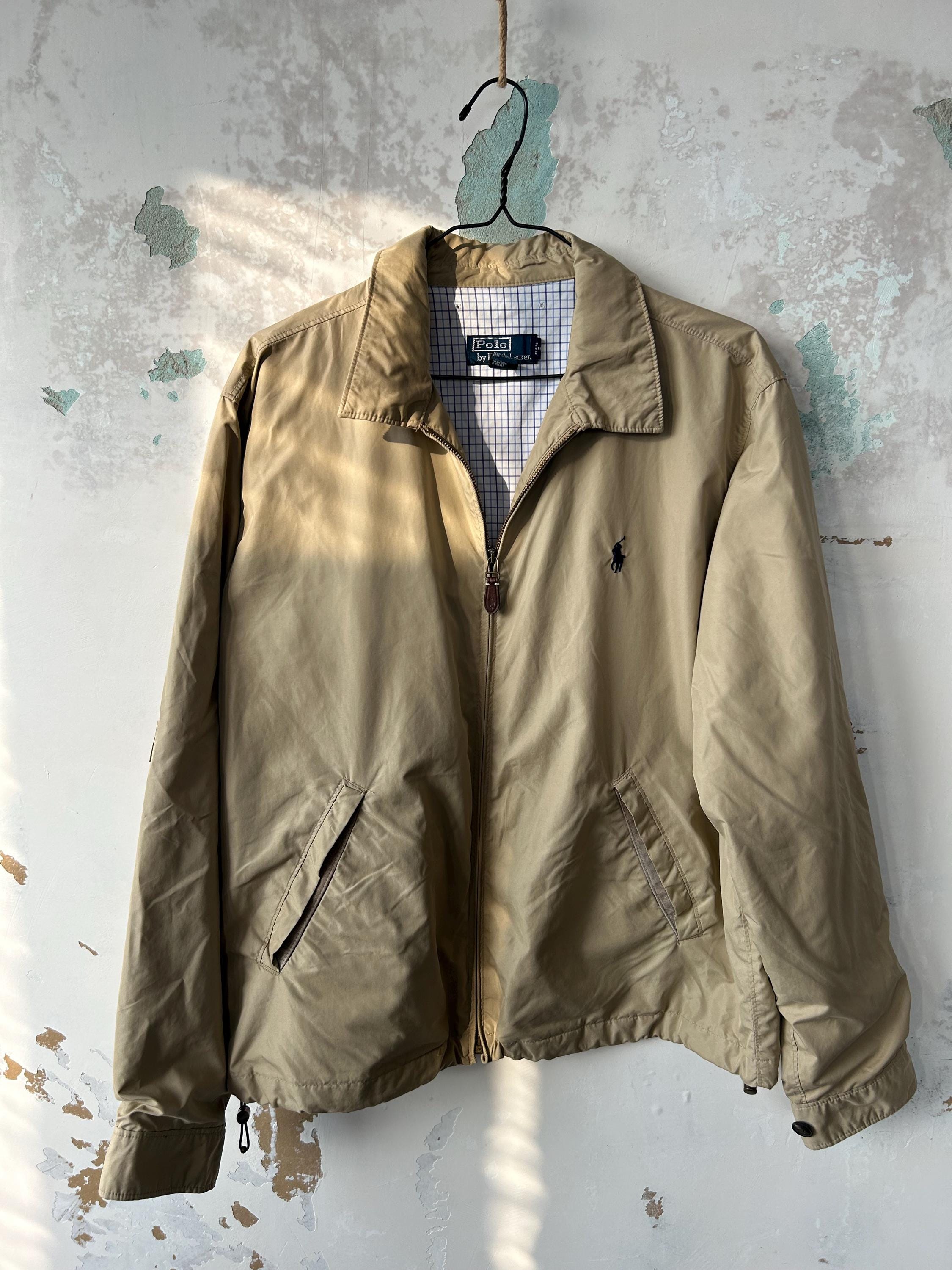 ジャケット・アウター Polo by RALPH LAUREN huting jacket L Polo Ralph Lauren Harrington Jacket Size L - Etsy