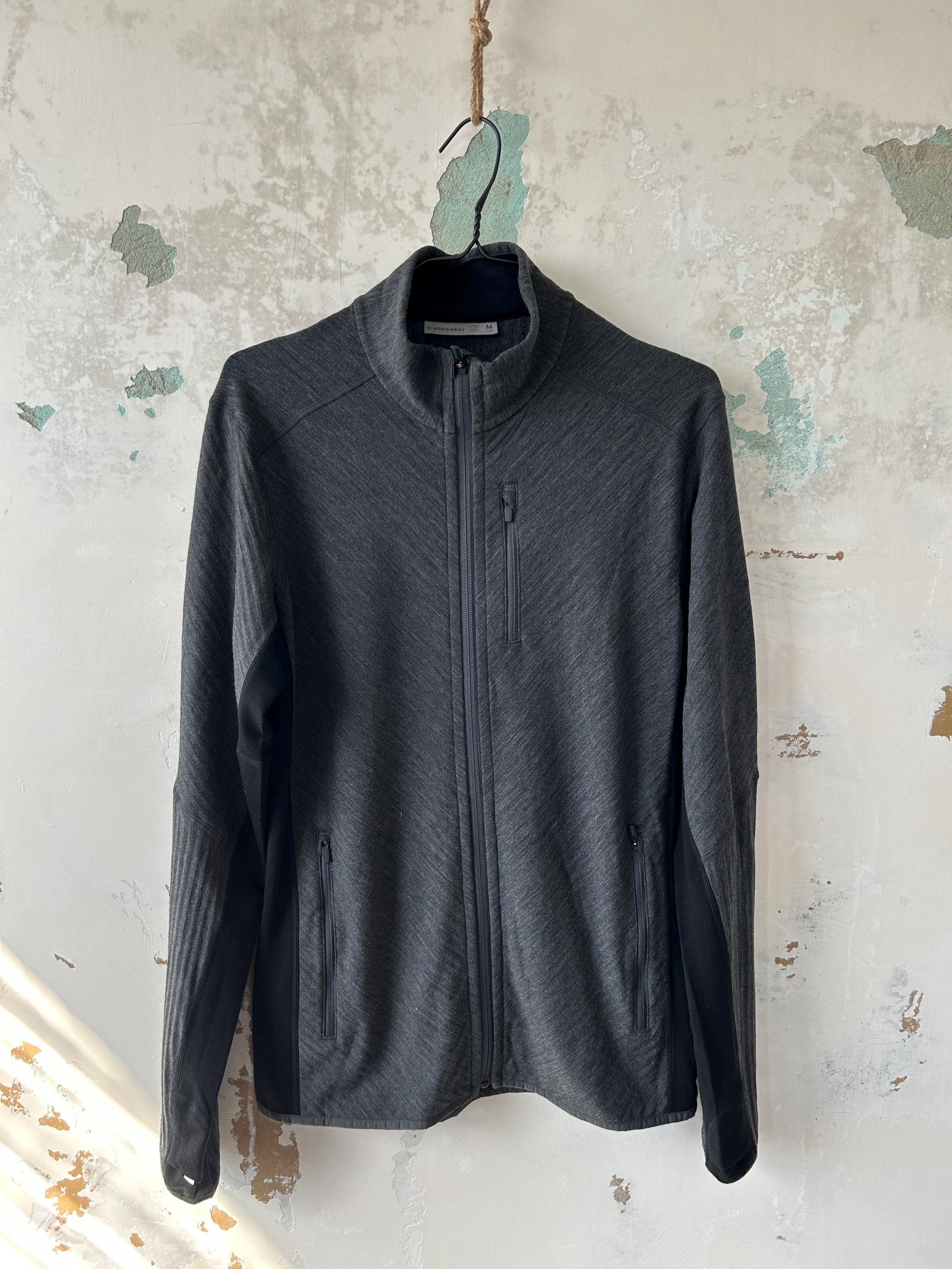 Icebreaker Merino Full Zip Jacket Mens Size M Wool - Etsy