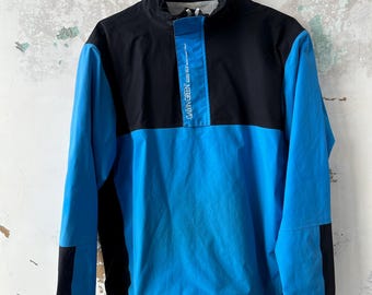 Veste Fleece Vintage Galvin Green Homme - Windstopper Noire Taille L, Style Rétro 1/4 Zip