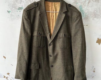 Veste harris tweed homme d'occasion - Vêtements
