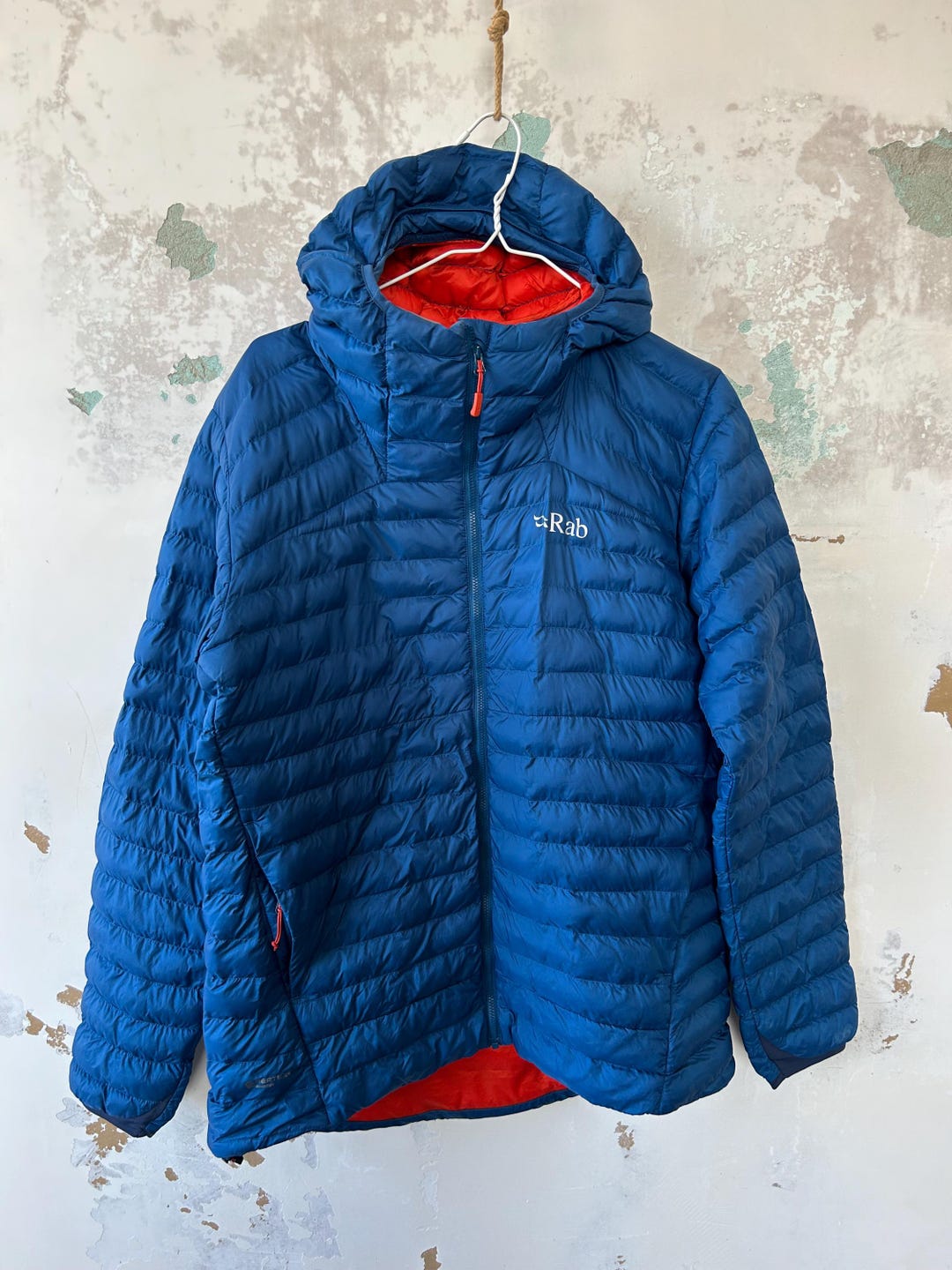 RAB Jacket Mens Full Zip Cirrus Alpine Puffer Coat Pertex Size L - Etsy