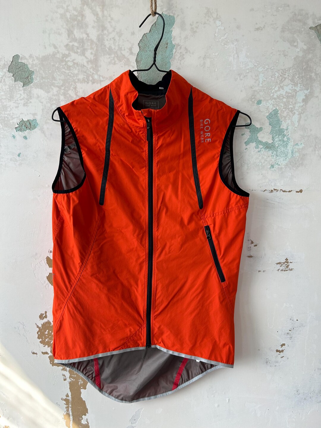 Gore Bike Wear Vest Mens Windstopper Cycling Zip Sleeveless Jacket Size M Etsy UK