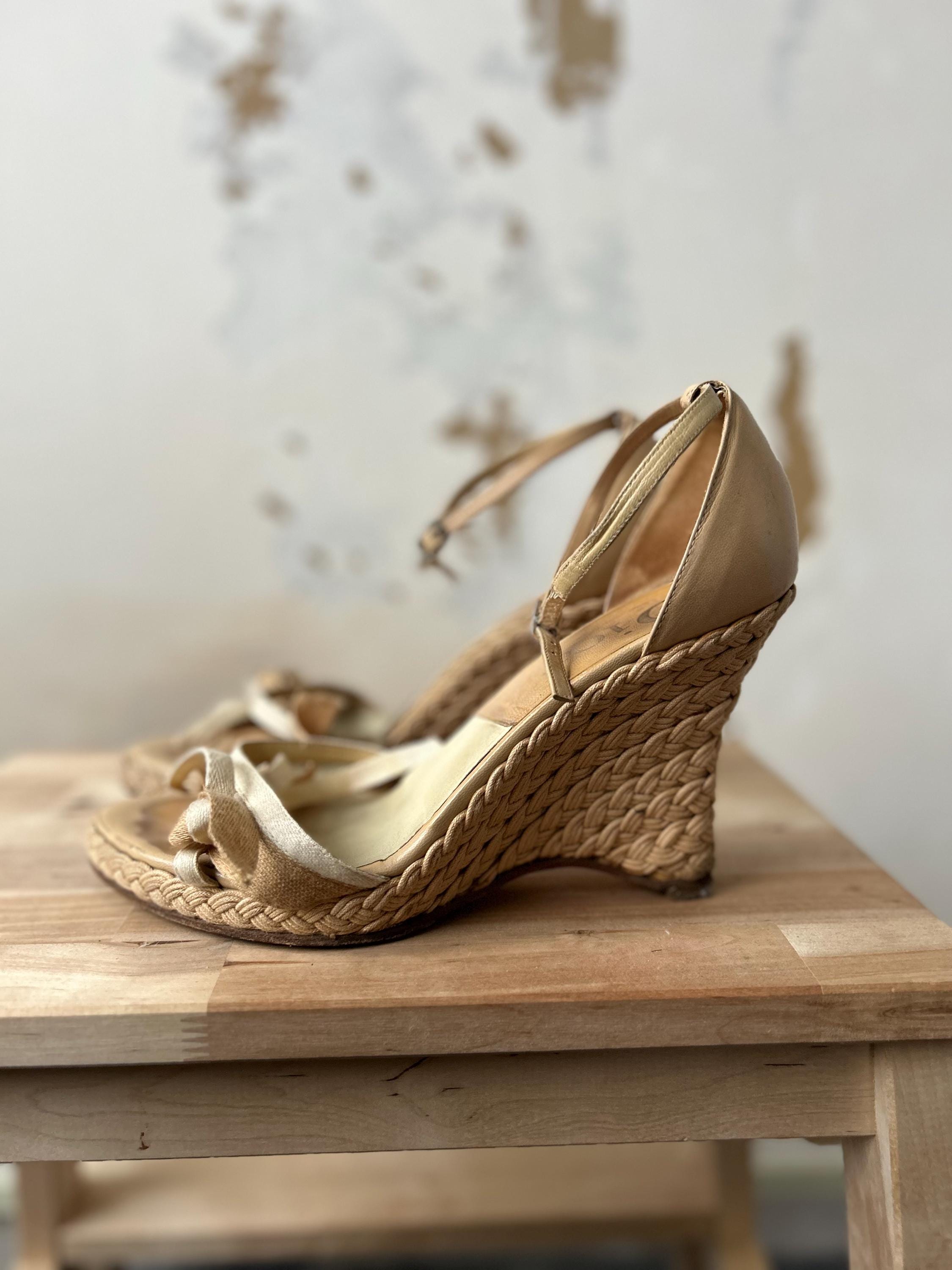 Vintage Dior Sandals - Etsy