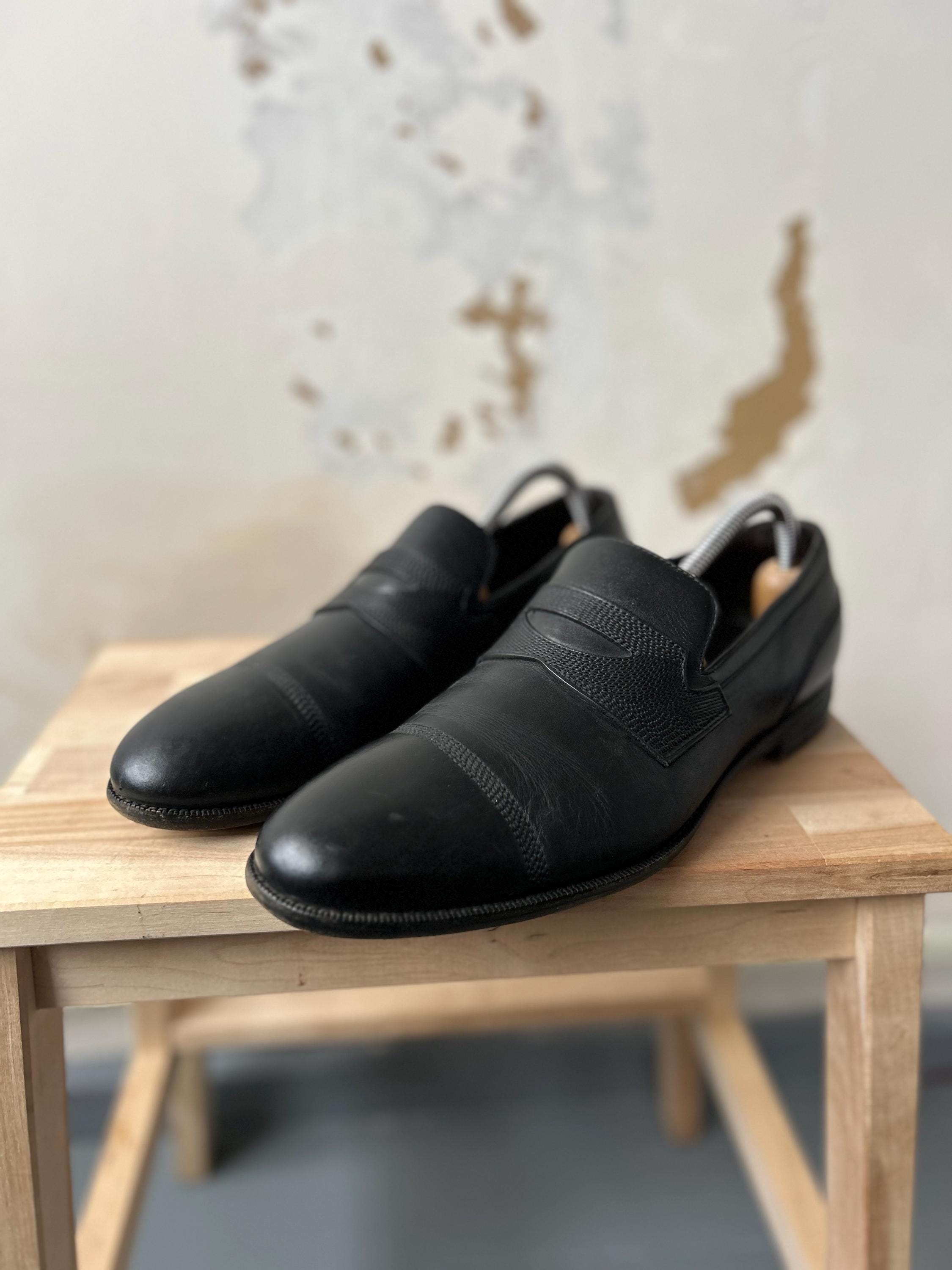 ボッテガ ヴェネタ メンズ オックスフォード レザー シューズ