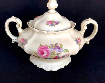 Rosenthal Pompadour sugar bowl with lid excellent condition antique porcelain made in Germany