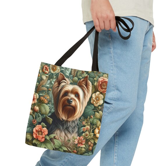 Yorkie Canvas Tote Bag - Swirl Yorkie Canvas Tote Bag - Swirl