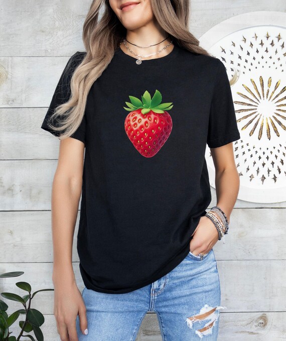 Sweet Strawberry T-shirt Unisex Jersey Short Sleeve Tee