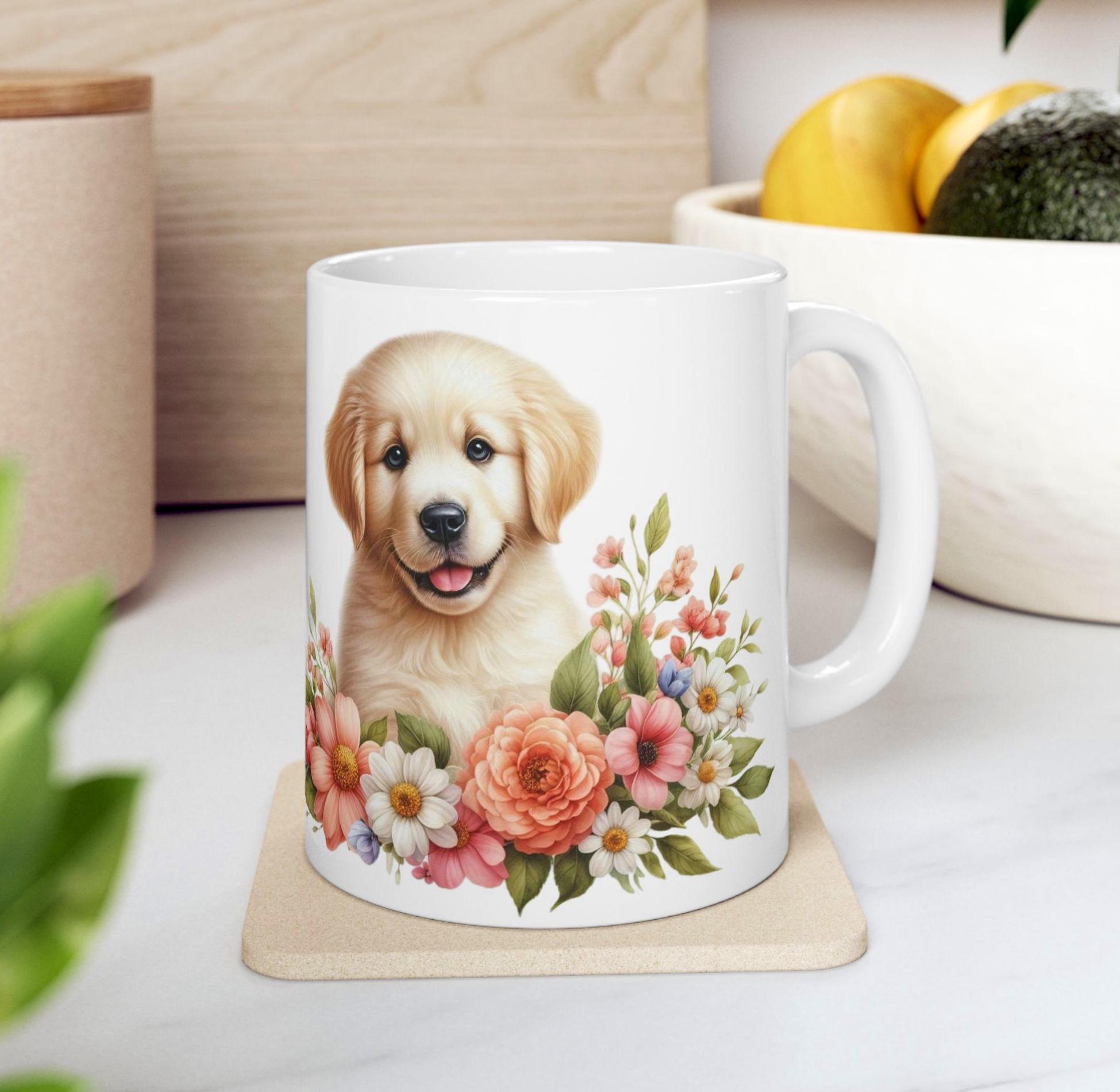 RFSHOP Tazza da caffè da viaggio con cani Doodle Dogs da 590 ml, con coperchio e cannuccia, tazza termica in acciaio inox a tenuta stagna, per bevande calde/fredde