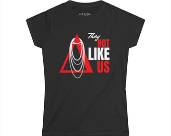 They Not Like Us Women's Softstyle Tee | Delta Sigma Theta Inspired | DST Tshirt