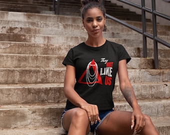 DST They Not Like Us Women's Softstyle Tee | Delta Sigma Theta Inspired | DST Tshirt