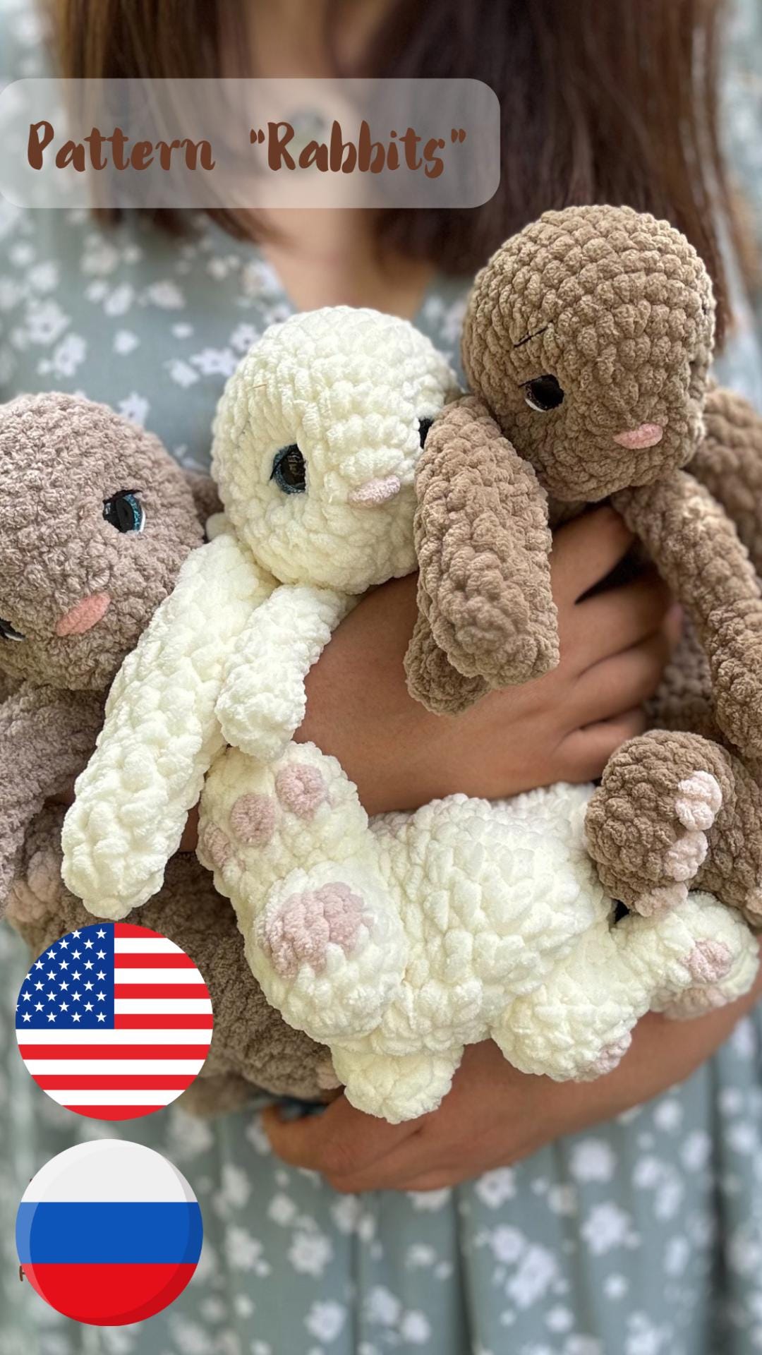 Crochet Pattern Rabbit - Etsy