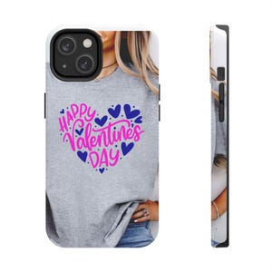 Valentine&#39;s Day Heart Design Tough Phone Case