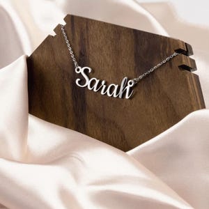 Personalisierte Namensketten, Personalisierte Namensketten, Script Name Halsketten, Muttertagsschmuck, Geschenk für Sie, personalisiertes Geschenk