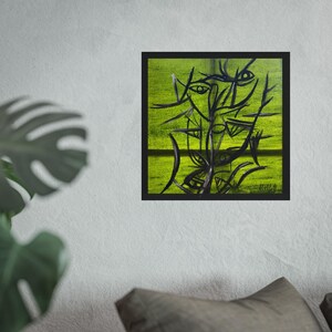 Abstract Eye Art Print: Modern Gallery Wall Decor
