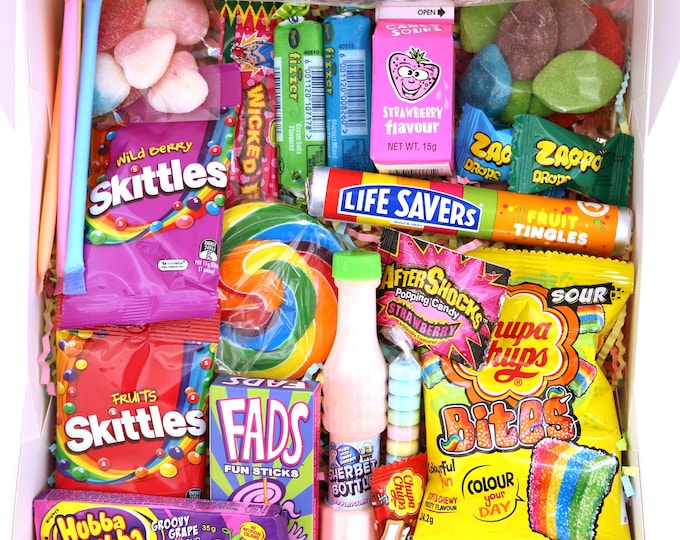 Large Rainbow Lolly Gift Box