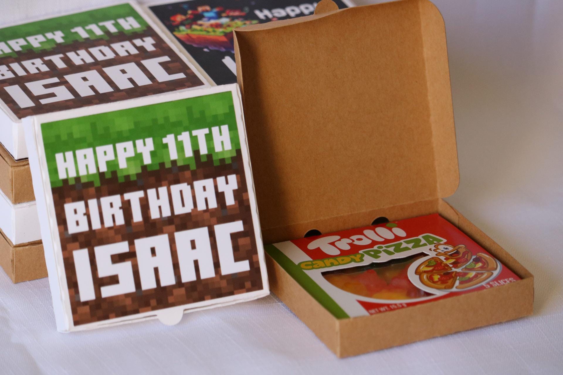 Mini Pizza Box Favors