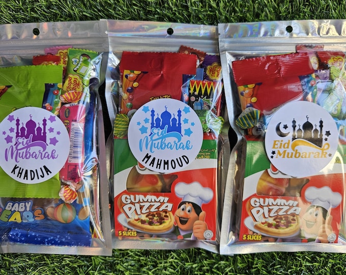 Eid Celebration Lolly Bags
