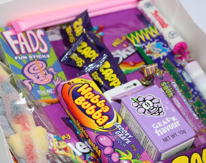 Groovy Grape  Lolly Box