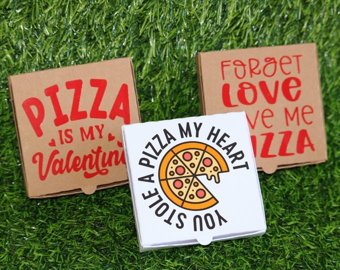 Mini Pizza Box - Valentines Day