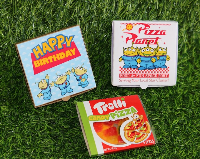 Mini Pizza Box - Toy Story Theme Pizza Planet