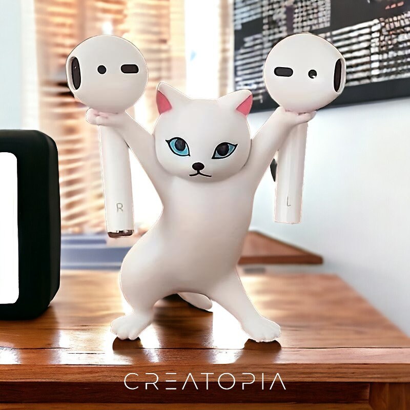 Cat Holder 3d Printable Stl Files Pen Holder Cat 3d Stl Files - Etsy