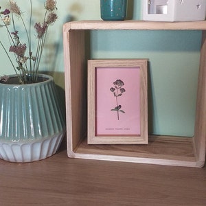 Herbarium - botanical frame - dried flowers - natural decoration - boho - pressed flowers