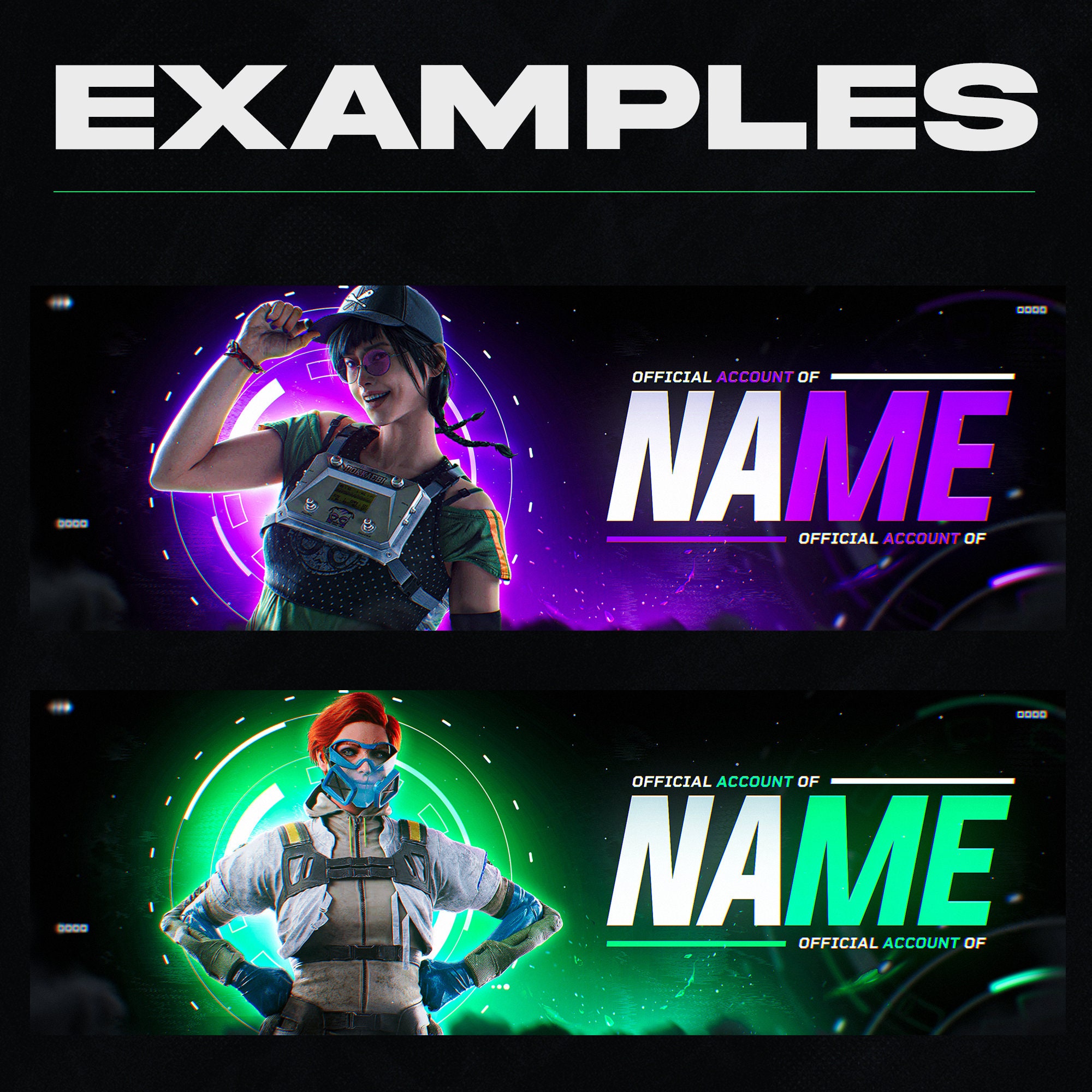 Rainbow Six Siege Banner Template: Social Media (digital Download) - Etsy