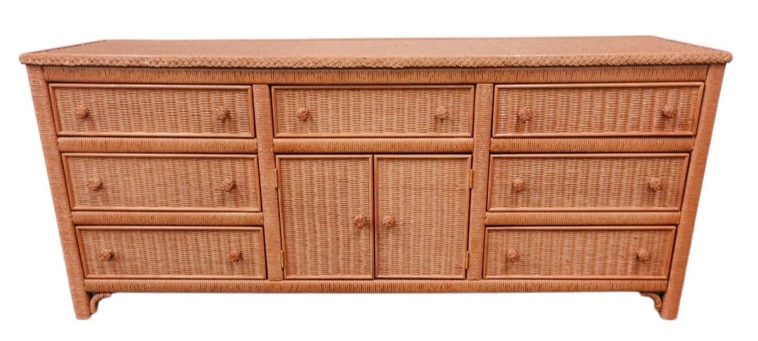 Henry Link Wicker Dresser