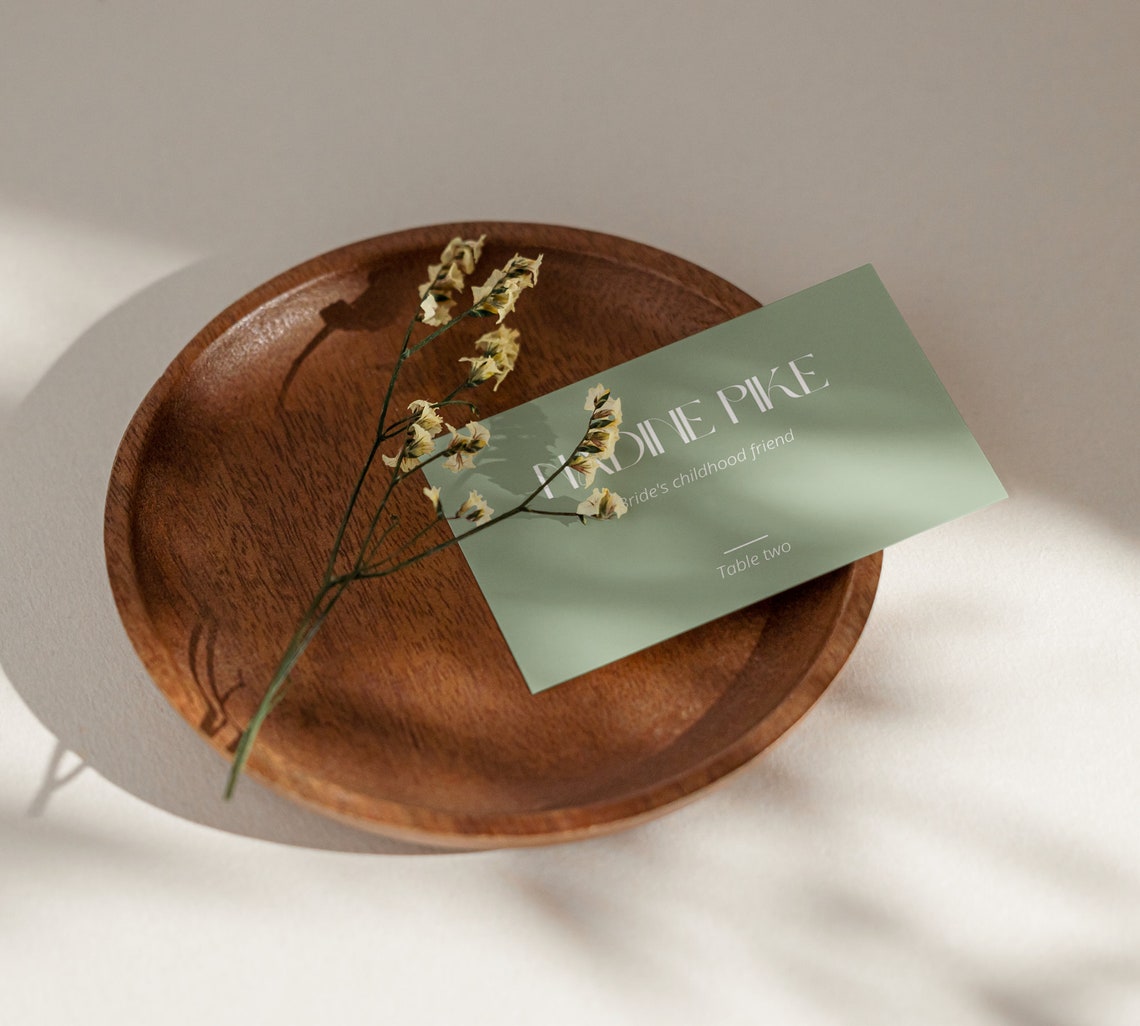 Avery 5302 Template Wedding Place Card Template Template Canva Wedding