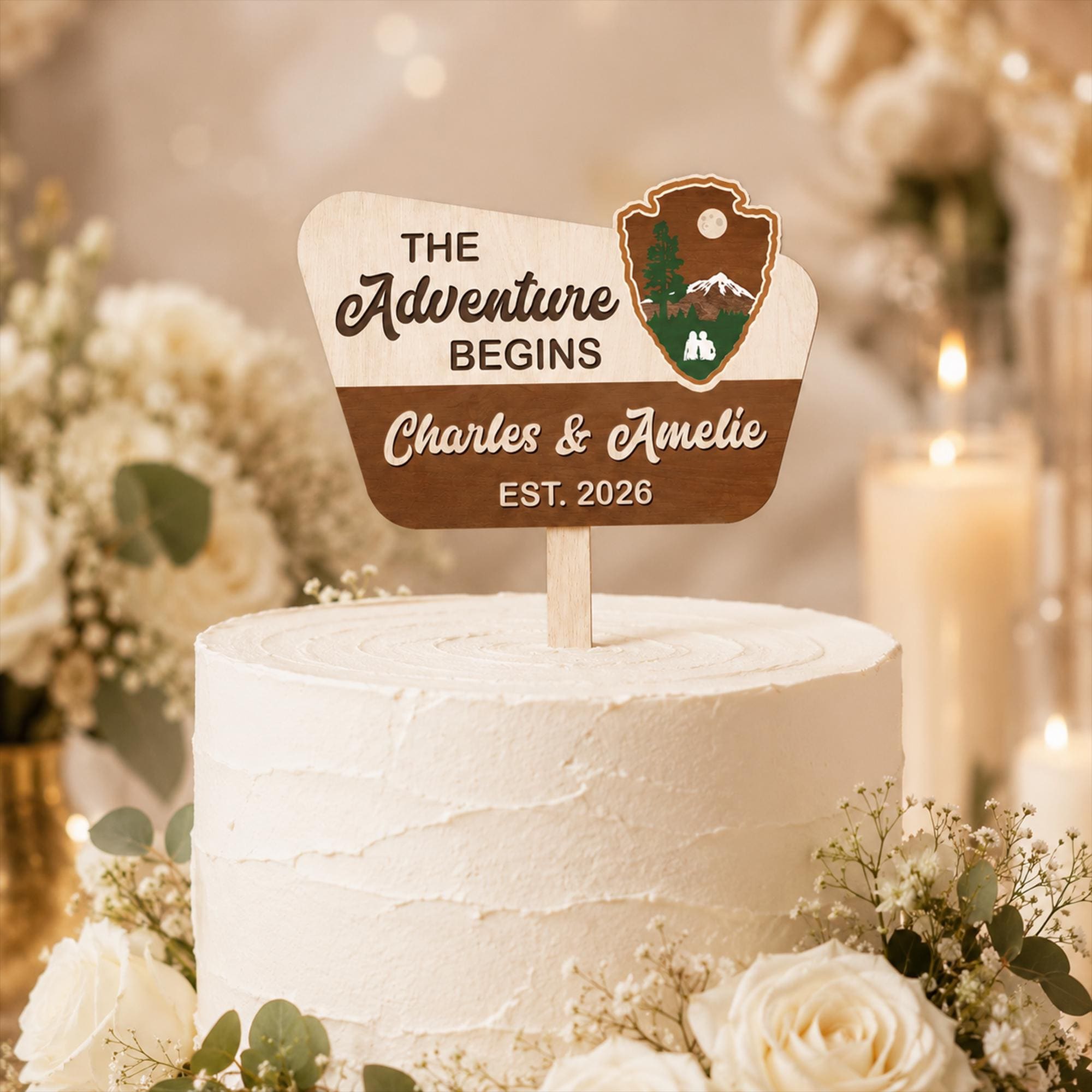 Wedding Cake Wooden Sign - Etsy Wedding Cake Wooden Sign - Etsy